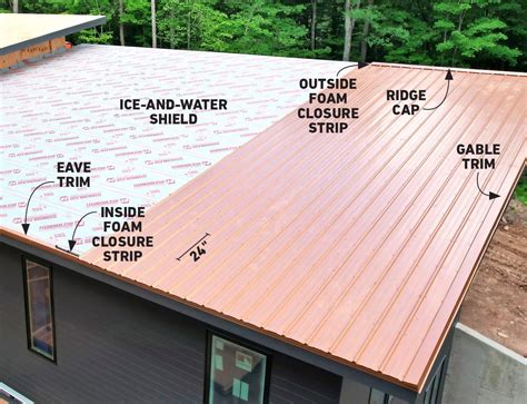 how to put a metal roof on my house|installation instructions for metal roofing.